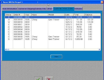 customer form four - work orders